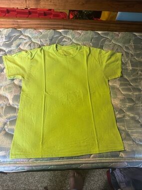 Gildan Lime Green Kids Short-Sleeve Tee
